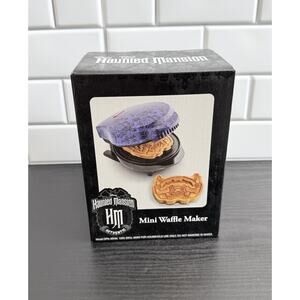 NIB Disney Parks The Haunted Mansion Gargoyle Mini Waffle Maker